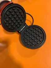 Minimáquina eléctrica para hacer gofres, horno para desayuno, masa semiesférica, máquina para gofres en forma de huevo, horno y pan, mineola para gofres