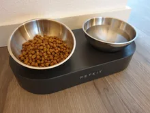 Double-Bowls Fresh-Nano Pets-Feeding Stainless-Steel PETKIT New for Pet-Cat Adjustable