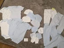 Conjunto de ropa de algodón para bebé, monos, pantalones, sombreros y guantes, Unisex, 2021