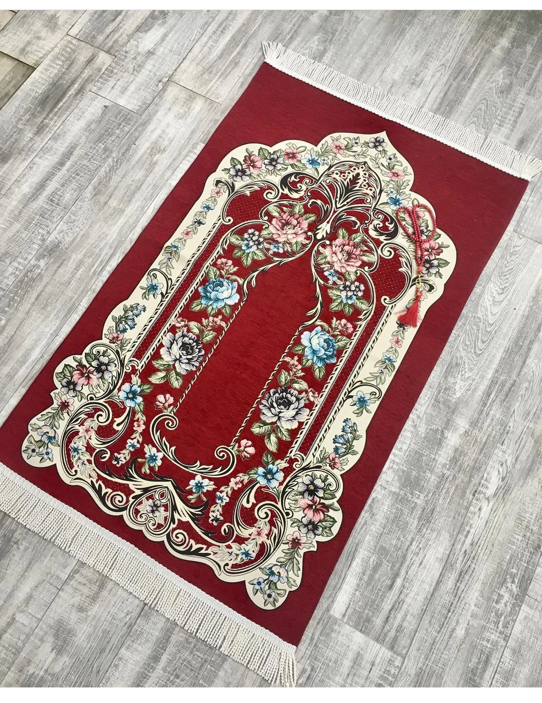 Tapis de prière de poche islamique, contre les virus, Sejadah, 70x110cm -  AliExpress