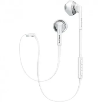 

Headphones Button Philips Shb5250wt00 bluetooth White