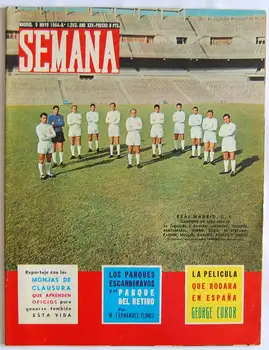 

Week magazine N ° 1263. Real Madrid C.F. Sylva Sylva Koscina