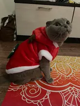 Christmas Dog Clothes Small Dogs Santa Costume for Pug Chihuahua Yorkshire Pet Cat Clothing