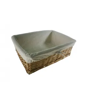 

Wicker basket for clothes iron. Measurements: 17x50x35 cm.