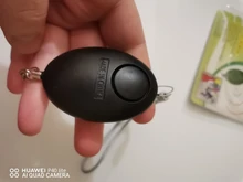 Alarma de autodefensa con forma de huevo para niña y mujer, protección de seguridad, alerta Personal de seguridad, llavero fuerte, alarma de emergencia, barata, 120dB