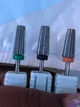 Tapered de uña taladro mm broca para fresa para manicura eliminar Acylics y Gel de fresado accesorios de uñas herramientas