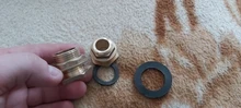 Brass-Pipe Swivel-Fittings Water-Tank-Connector Male Jointer Copper Single Key 3/4-Nut