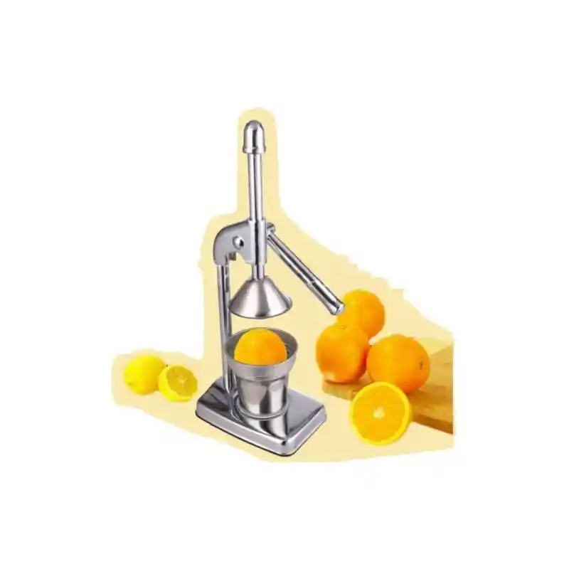 Espremedor de aço inoxidável alavanca mão espremedor citrinos laranjas  limão profissional|Conjuntos de acessórios p/ cozinha| - AliExpress