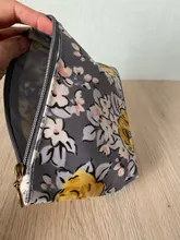FUDEAM-bolsa de viaje con patrón de pájaro y rosa para mujer, bolsa de almacenamiento de artículos de tocador, organizador de Impermeable bolsa de cosméticos, portátil