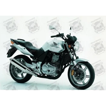 

HONDA CBF 500 YEAR 2004 SILVER VERSION vinyl stickers ORIGINAL size