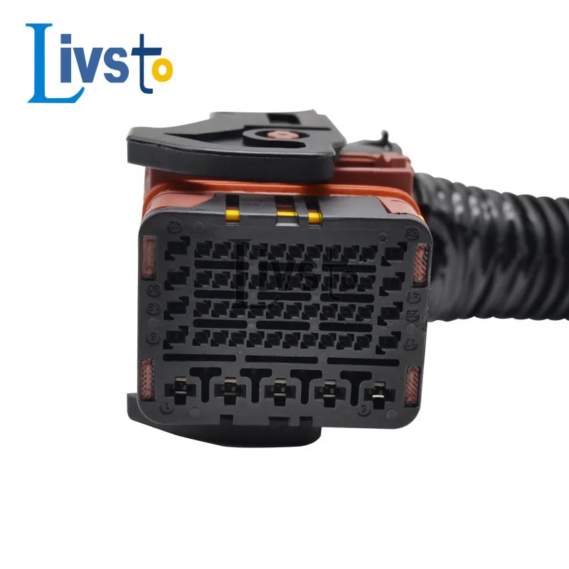 1 conjunto 53 pinos ecu impermeavel conector 01