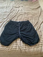 Pantalones cortos deportivos 2 en 1 para hombre, secado rápido, doble cubierta, y trotar para gimnasio, novedad de 2020