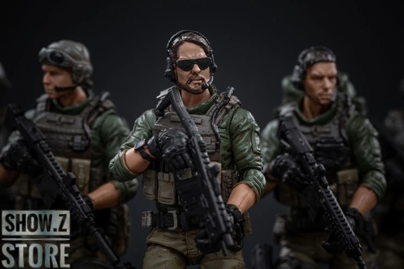 

[Show.Z Store] JoyToy Source 1/18 USMC Reconnaissance Company of Expeditionary Army Set of 5 Action Figure