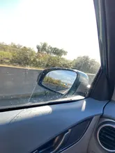 Película impermeable para espejo retrovisor de coche, 2 uds., accesorios adhesivos, antilluvia, antivaho