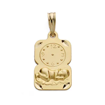 

Medal 18k gold kids' 19mm. [AA0578]