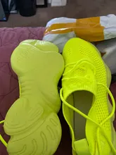 Otoño zapatillas de deporte de las mujeres de malla zapatos planos zapatos de mujer de encaje transpirable Casual Mujer Zapatos confort Color caramelo sólido damas de talla grande