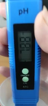 Bolígrafo LCD digital medidor del pH cuya precisión es 0,1, calibrador automático para agua, vino, orina, piscina y acuario