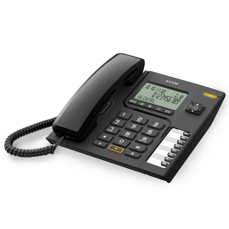 Стационарный телефон Alcatel Versatis T76 DECT LED черный | Компьютеры и офис