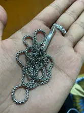 2021 nueva moda rectángulo negro colgante, collar de los hombres de moda Simple cadena de acero inoxidable collar de hombre joyería, regalo