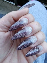 Azúcar UR térmico Ultra-delgada brillo 3 colores Gel UV Color-chaging copo de nieve de cambio de Color de temperatura Gel para decoración de uñas