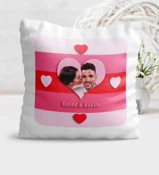 

Sweetheart Custom Photo Satin Pillow-20