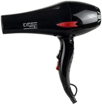 

Proffesional Hair dryer with diffuser 3 modes de calor, 2 speeds black Color-2200W
