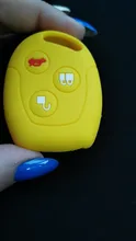 Funda de goma de silicona para llave, protector para Ford Mondeo, Focus, Fusion, Fiesta, Galaxy, 3 botones