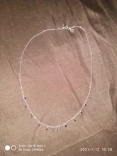 Collares de plata de ley 925 para mujer, cadena de clavícula de estrella, Luna, Rayo, joyería de lujo S925, collares