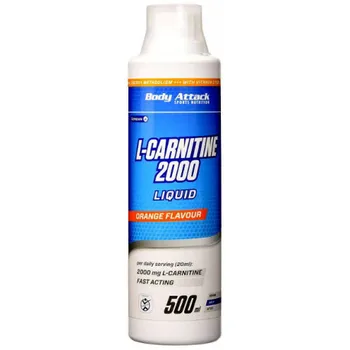 

BODY ATTACK L-CARNITINE 2000MG LIQUID 500ML
