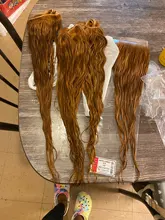 Mechones Rubio perla negra con cierre, cabello humano Remy ondulado malayo, rubio miel, 613 mechones con cierre, 613