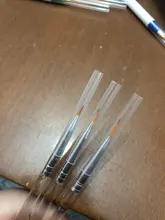 3 unids/set Kolinsky de uñas de Gel línea de arte pinceles para pintar de cristal acrílico delgado de pluma de dibujo herramientas de manicura de decoración de uñas conjunto