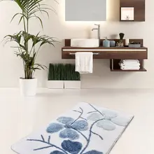 Коврик для ванной-коврики | коврик для ванной нескользящие Противоскользящие коврики кирцицеги синий 60X100 см