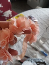 Cinta de cabello con flores para bebé lazos para chicas cintas para el pelo, bebés para bebé niñas niños diademas turbante recién nacido Haarband bebé accesorios para el pelo
