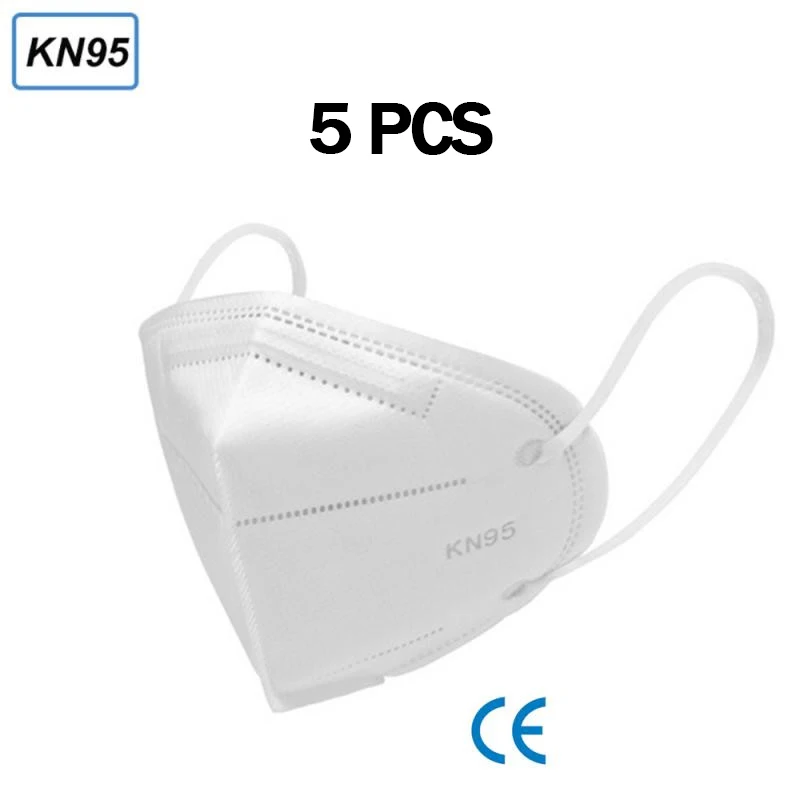 

6 Layers KN95 Masks FFP2 N95 Mask Proof Anti PM2.5 Safety Dust Mask Face Masks Particulate Mouth Respirator