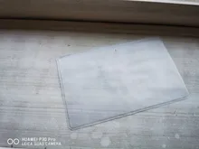 Funda de tarjeta de PVC transparente a prueba de agua para tarjetas de crédito, funda protectora para tarjetas de identificación, Unisex