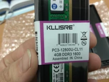 Kllisre DDR3 8GB 4GB, 1333Mhz, Ram de 1600MHz escritorio memoria 240pin 1,5 V DIMM Intel RAM AMD