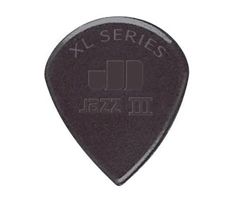 47RXLS Nylon Jazz III XL Медиаторы 24шт, 1,38мм, черные, Dunlop