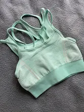 Conjunto de Yoga sin costuras, ropa de entrenamiento femenino, Sujetador deportivo + pantalones cortos de cintura alta para gimnasio, correr, 2 uds.