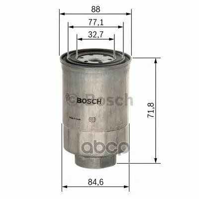 Фильтр Топливный 1457434201 Bosch арт. 1457434201