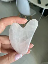 Gua Sha-Rodillo de Jade de cuarzo rosa Natural, masajeador corporal Facial, conjunto de piedra de Jade, herramienta de masaje de belleza para estiramiento Facial