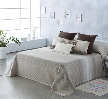 

Colcha foulard multiusos de verano STRIPES BEIGE NATURAL