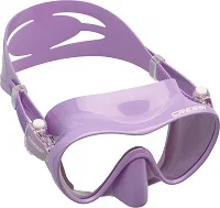 Cressi F1 бескаркасная цветная маска для дайвинга - Цвет: Фиолетовый