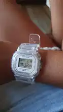 Electronic Watch Digital-Clock Transparent-Strap SANDA Women Ladies Reloj Fashion LED