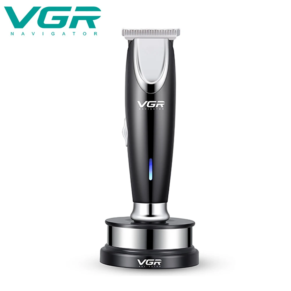

VGR New High-Power Strong Power Oil Head Nick Carving Electric Hair Clipper Professional Hair Salon Use Blade Bald Hair Clipper