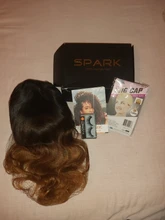 Chispa Ombre destacar de la onda del cuerpo 4x4 de cierre de encaje peluca 30 32 pulgadas 180% de densidad ondulado brasileño 13x4Lace Frontal pelucas de cabello humano Remy