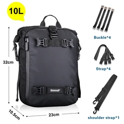 Rhinowalk Waterproof Multifunctional Saddle Bag & Cycling Backpack (Black - 10L)
