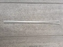 Tubo de PVC blanco de alta calidad, tubería de suministro de agua de 50cm, O.D, 6mm a 14mm, para tanque de peces, drenaje de Acuario, 2 uds.