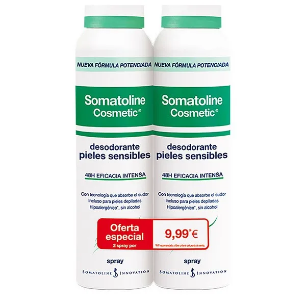 Spray Deodorant Somatoline (2 pcs) photo