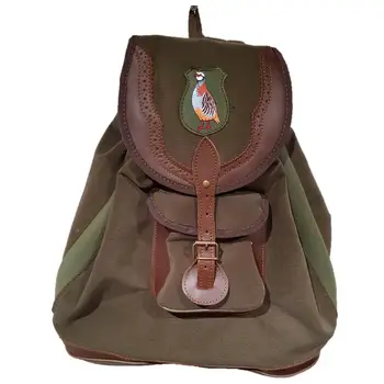 

Backpack hunting double aerated canvas for carry 2 Partridge's cages