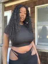 Peluca con malla frontal para mujer, cabello humano de 13x4 con ondas profundas, prearrancado con pelo de bebé, sin pegamento, Remy brasileño, peluca con malla frontal